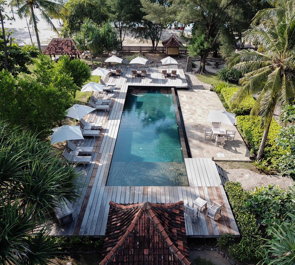 Desa Dunia Beda Resort Gili Trawangan Exterior foto